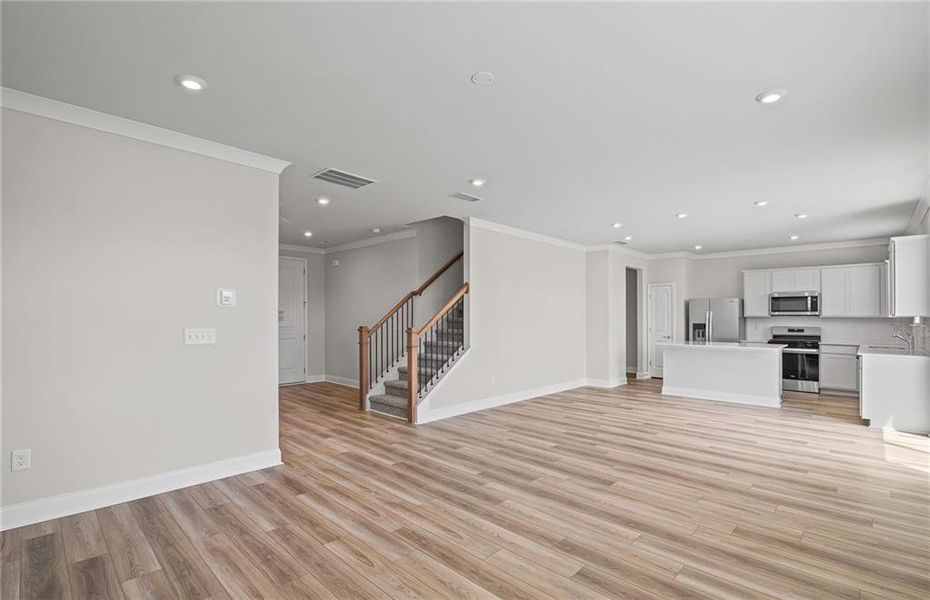 Spacious, unfurnished interior of a new home in Overland, Locust Grove (Image 30).