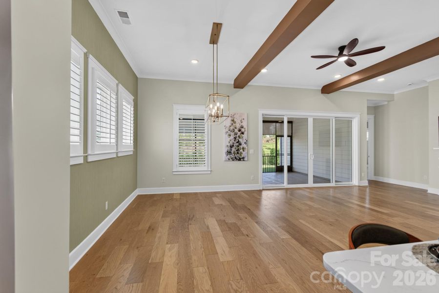 Kitchen to Dining Area