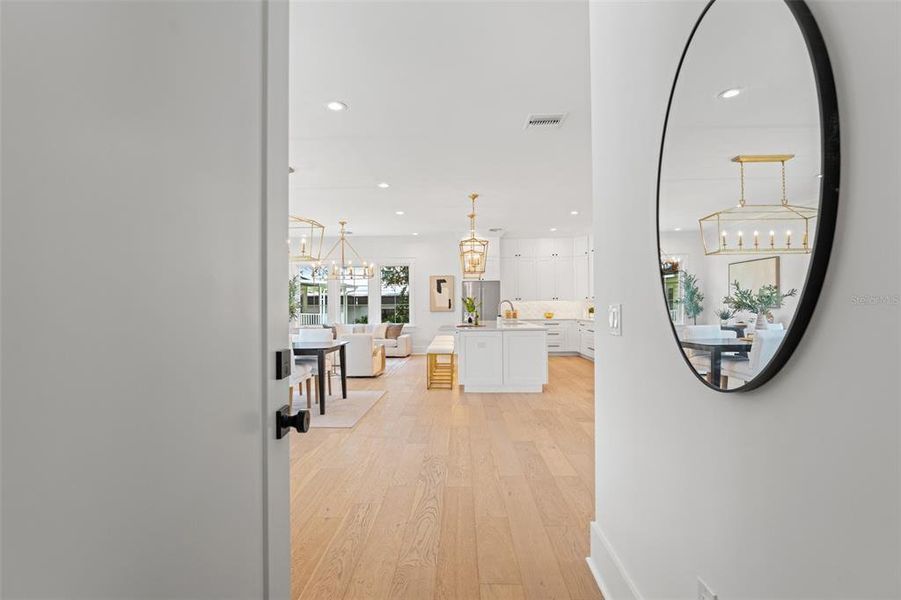 Furnished interior view inside a new home in , Tampa (Image 33). Furnished interior view inside a new home in , Tampa (Image 33).