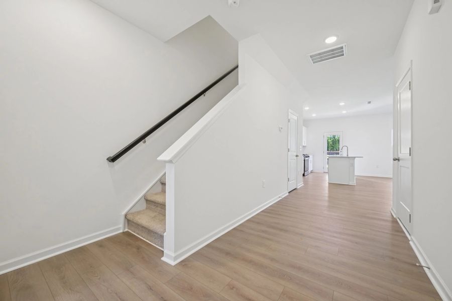 Foyer featuring the AW Collection® Timeless - A refined welcome with soft light and style. Foyer featuring the AW Collection® Timeless - A refined welcome with soft light and style.