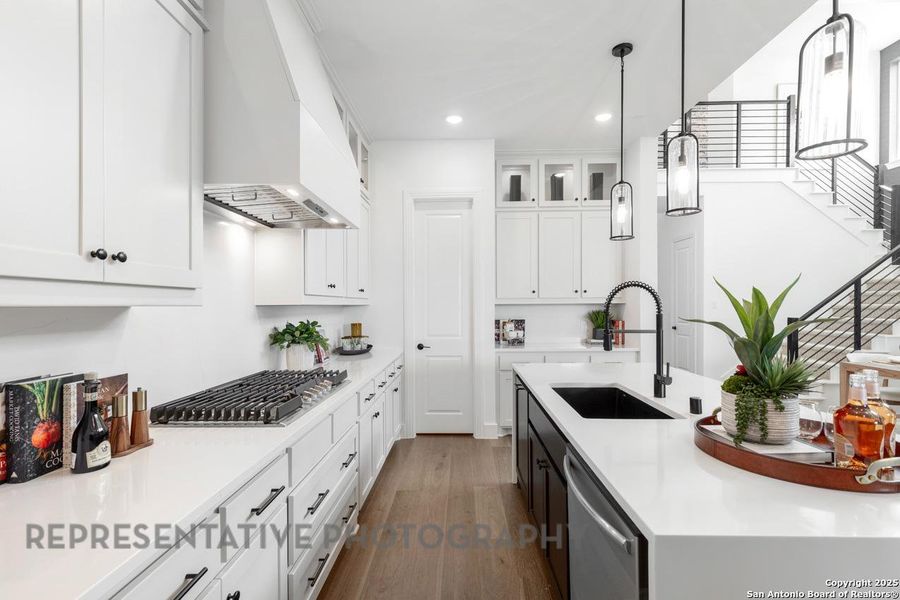 Furnished interior view inside a new home in The Ranches at Creekside, Boerne (Image 38). Furnished interior view inside a new home in The Ranches at Creekside, Boerne (Image 38).