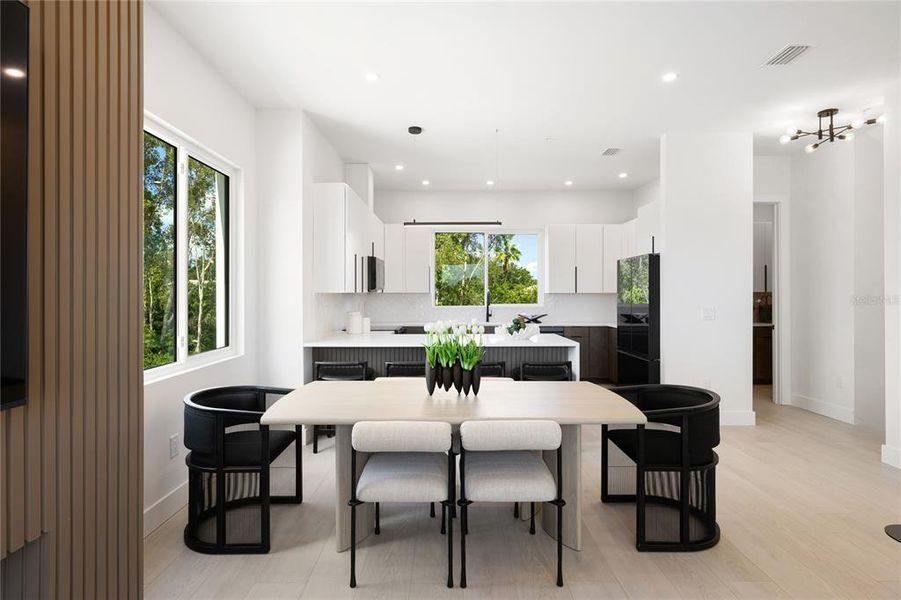 Furnished interior view inside a new home in , St. Petersburg (Image 3).