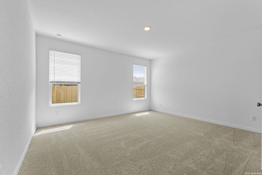 Spacious, unfurnished interior of a new home in Hightop Ridge, Converse (Image 13).