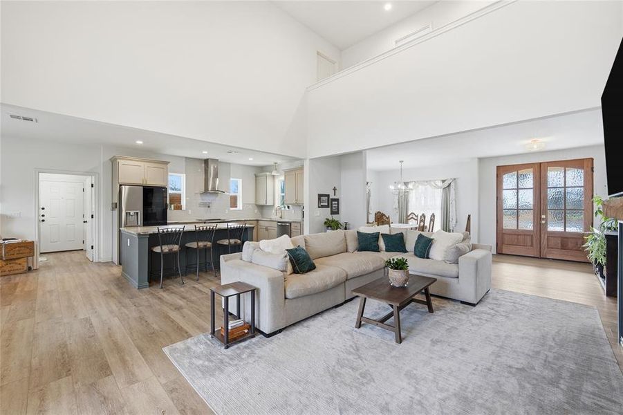 Furnished interior view inside a new home in , Waco (Image 10). Furnished interior view inside a new home in , Waco (Image 10).