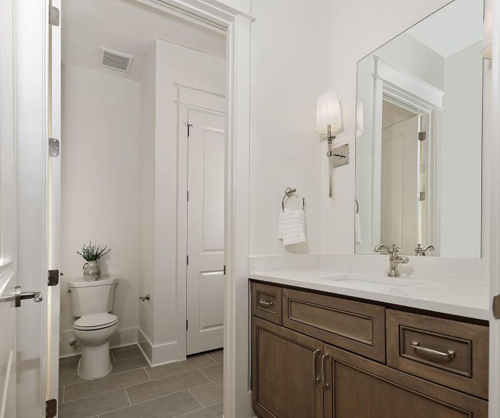 Furnished interior view inside a new home in , Willis (Image 18).