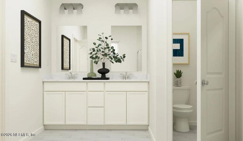 Furnished interior view inside a new home in Granary Park, Green Cove Springs (Image 3).