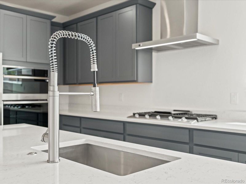 Close-up of interior finishes inside a home in Ascent at Inverness, Englewood (Image 13).