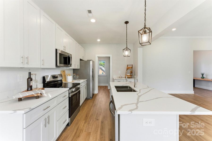 Furnished interior view inside a new home in , Conover (Image 9). Furnished interior view inside a new home in , Conover (Image 9).