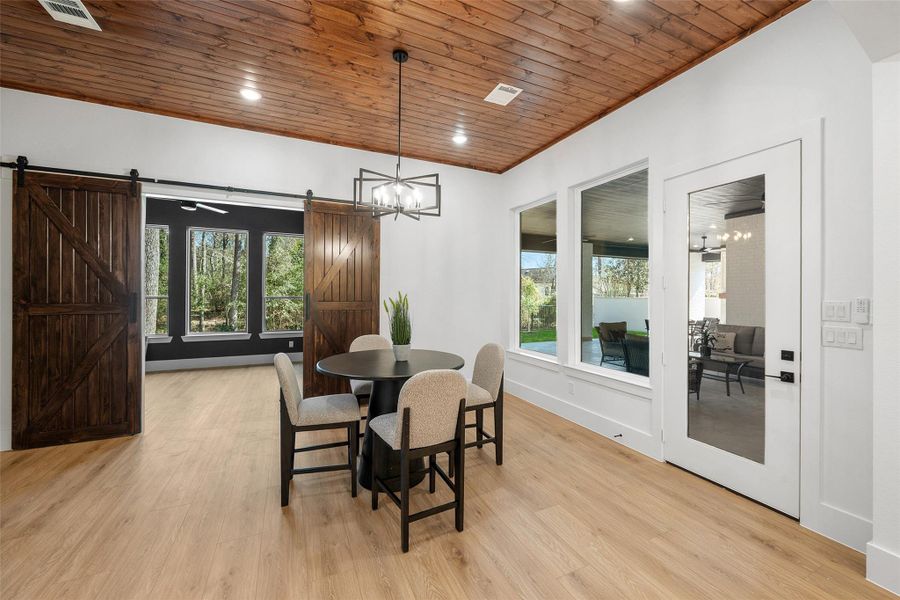 Furnished interior view inside a new home in , Montgomery (Image 32).