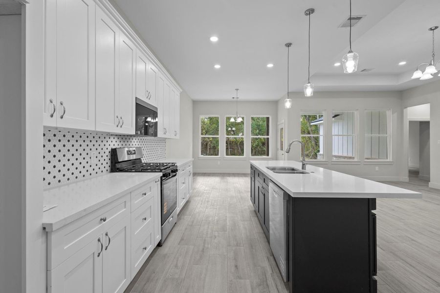 Furnished interior view inside a new home in , Nederland (Image 7). Furnished interior view inside a new home in , Nederland (Image 7).