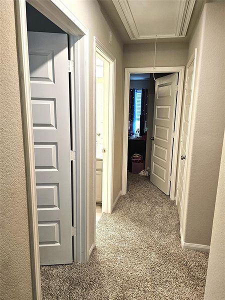 Hall way to Bedroom 2, 3 and bathroom