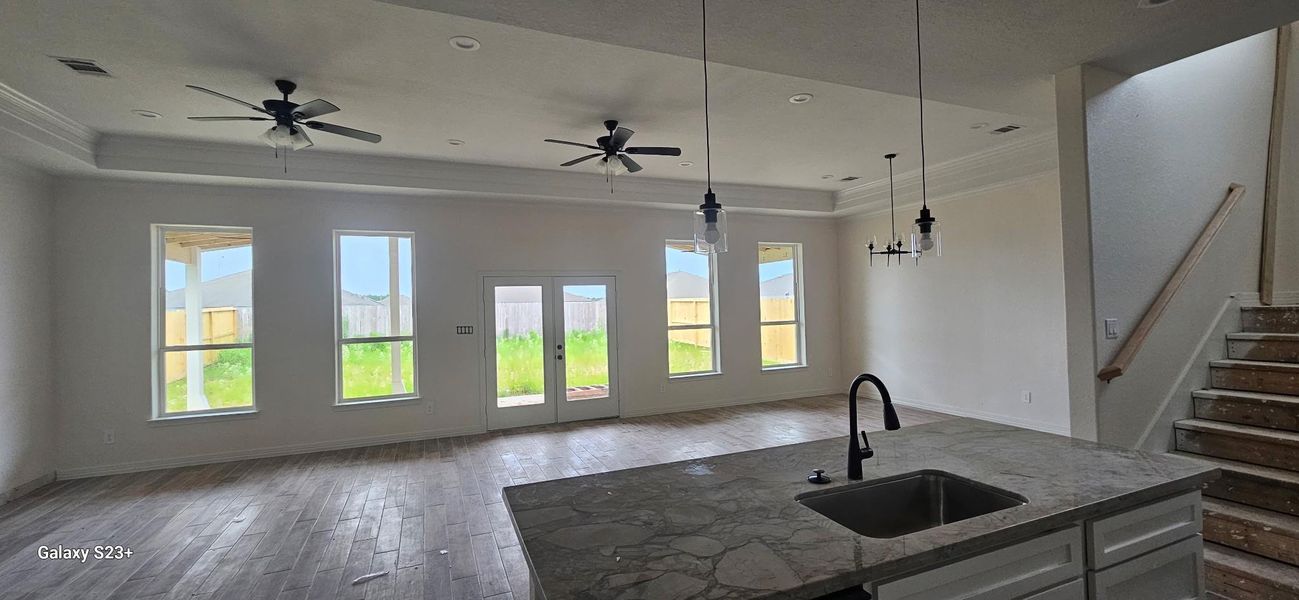 In-progress construction of a new home in , Anahuac, TX (Image 4).