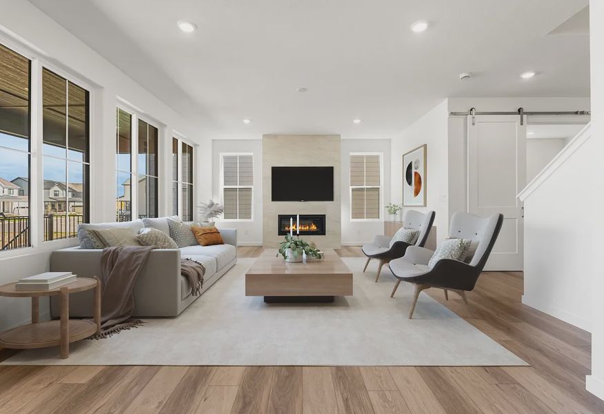 Homesite 139 Great Room - Virtually Staged - 3 of 11