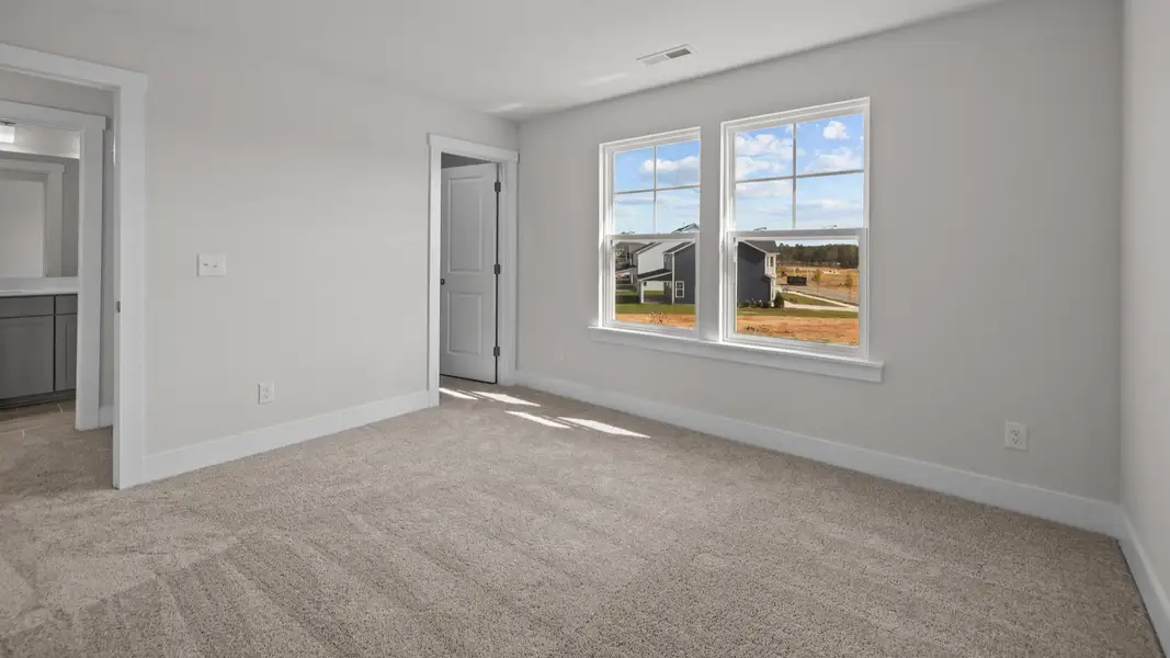 The Burton Plan by DRB Homes in McBride Indian Trail - Bedroom 3