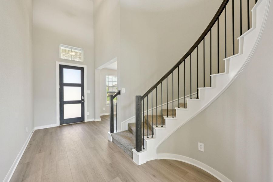 Photo is not of the actual home, but is an inspirational photo of builder’s model home and may depict options, furnishings, and/or decorator features that are not included