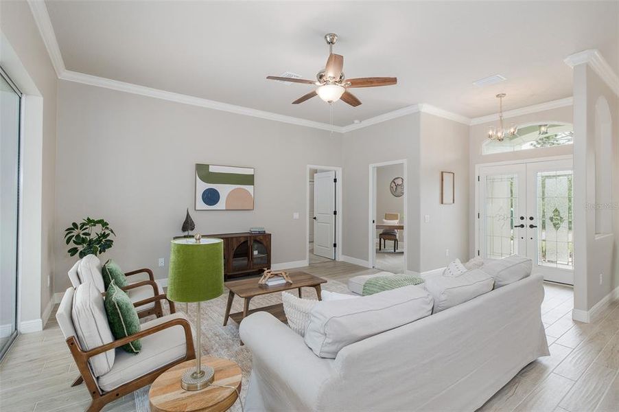 Furnished interior view inside a new home in , Homosassa (Image 34).