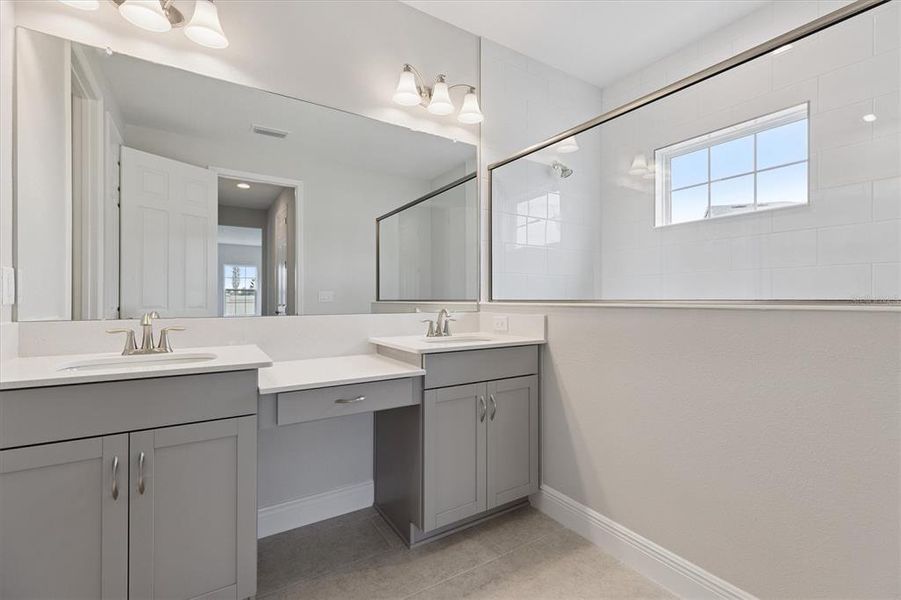 Furnished interior view inside a new home in Caldera, Spring Hill (Image 10).