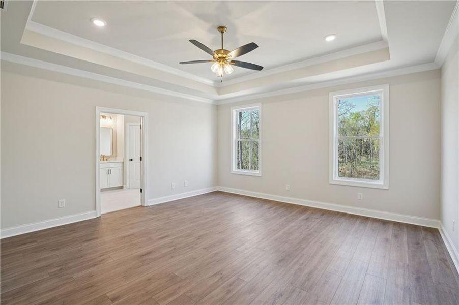 Spacious, unfurnished interior of a new home in Waterside Townhomes, Peachtree Corners (Image 29).