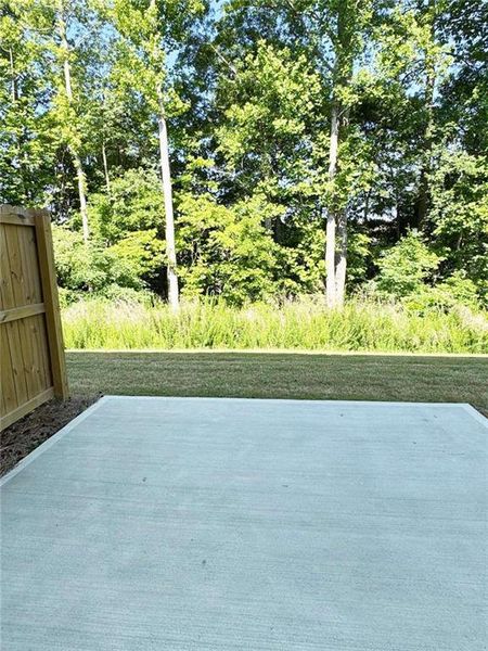 Exterior details and patio area of a home in , Buford (Image 20).
