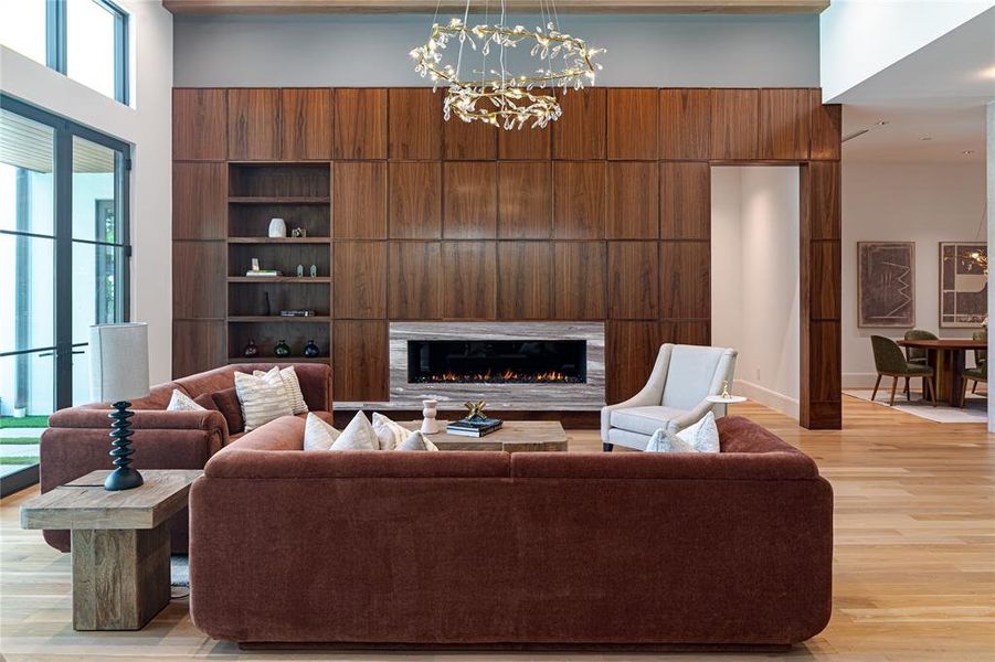 Furnished interior view inside a new home in , Dallas (Image 3). Furnished interior view inside a new home in , Dallas (Image 3).