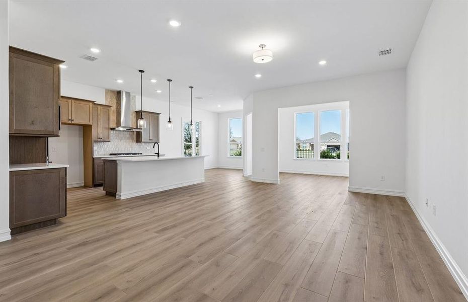 View of all main living areas, complete with abundant natural light