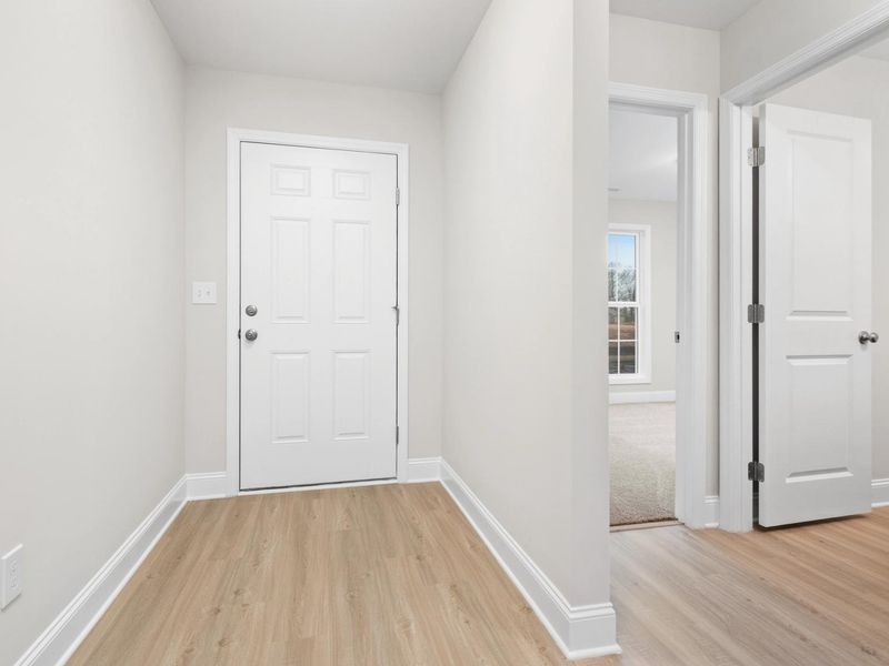 Representative unfurnished interior of a home built from the The Asheville D by Davidson Homes LLC in Bailey Park, Fayetteville (Image 8). Representative unfurnished interior of a home built from the The Asheville D by Davidson Homes LLC in Bailey Park, Fayetteville (Image 8).