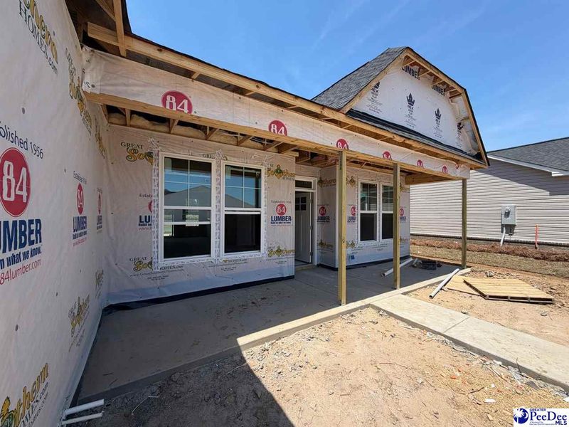 In-progress construction of a new home in Spring Haven, Florence, SC (Image 25).