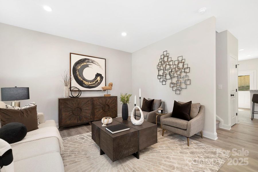 Furnished interior view inside a new home in , Dallas (Image 8). Furnished interior view inside a new home in , Dallas (Image 8).