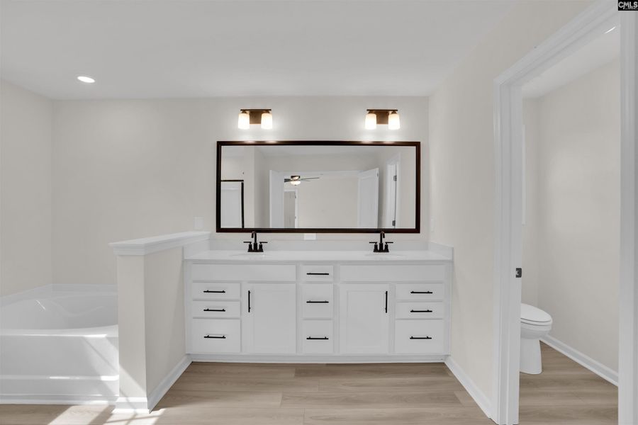 Furnished interior view inside a new home in Rolling Hills, Prosperity (Image 7). Furnished interior view inside a new home in Rolling Hills, Prosperity (Image 7).