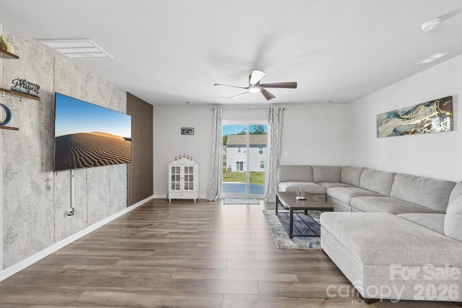 Furnished interior view inside a new home in , Charlotte (Image 12).