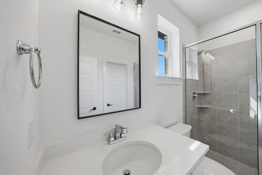 Furnished interior view inside a new home in Hillside Village, Celina (Image 11).