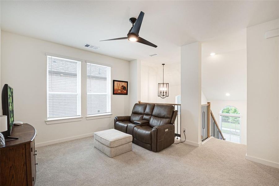 Perfect Area for another Television or Second Living Room