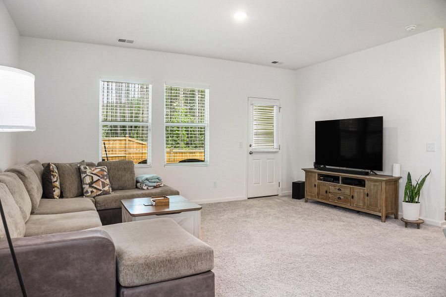 Furnished interior view inside a new home in , Summerville (Image 5).