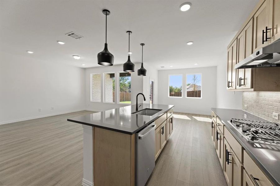 Furnished interior view inside a new home in Meadow Park, Melissa (Image 5). Furnished interior view inside a new home in Meadow Park, Melissa (Image 5).