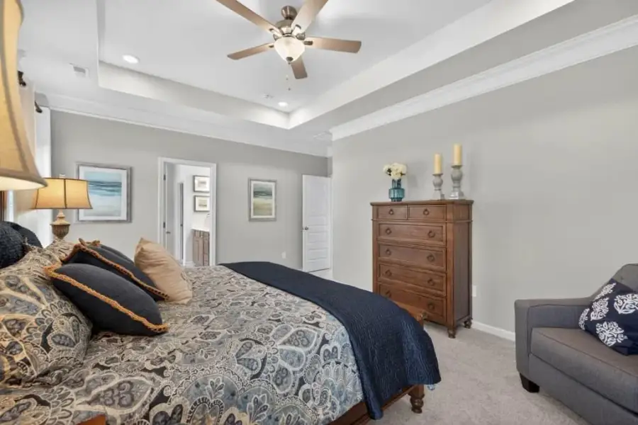 Furnished interior view inside a new home in The Stiles, Cartersville (Image 33).