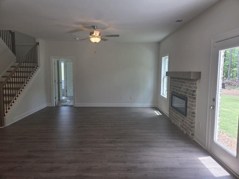 Spacious, unfurnished interior of a new home in Palm Springs Manor Create Homes, Ellenwood (Image 12).