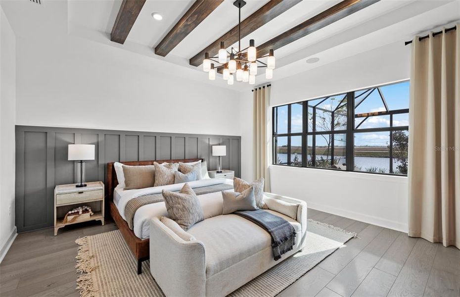 Furnished interior view inside a new home in Del Webb Catalina, Lakewood Ranch (Image 16).