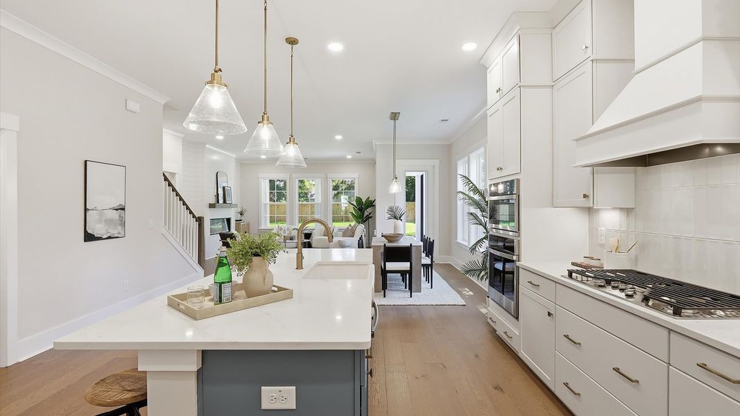 Representative furnished interior of a home built from the Lighthouse II by DRB Homes in Bayview Acres, Mount Pleasant (Image 34).