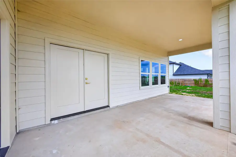 Exterior details and patio area of a home in , Cleveland (Image 4).