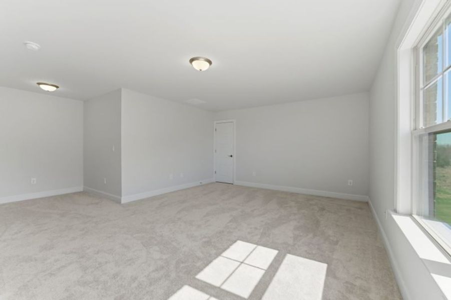 Representative unfurnished interior of a home built from the Hampton by Keystone Homes NC in Preserve at Carriage Cove, Oak Ridge (Image 99).