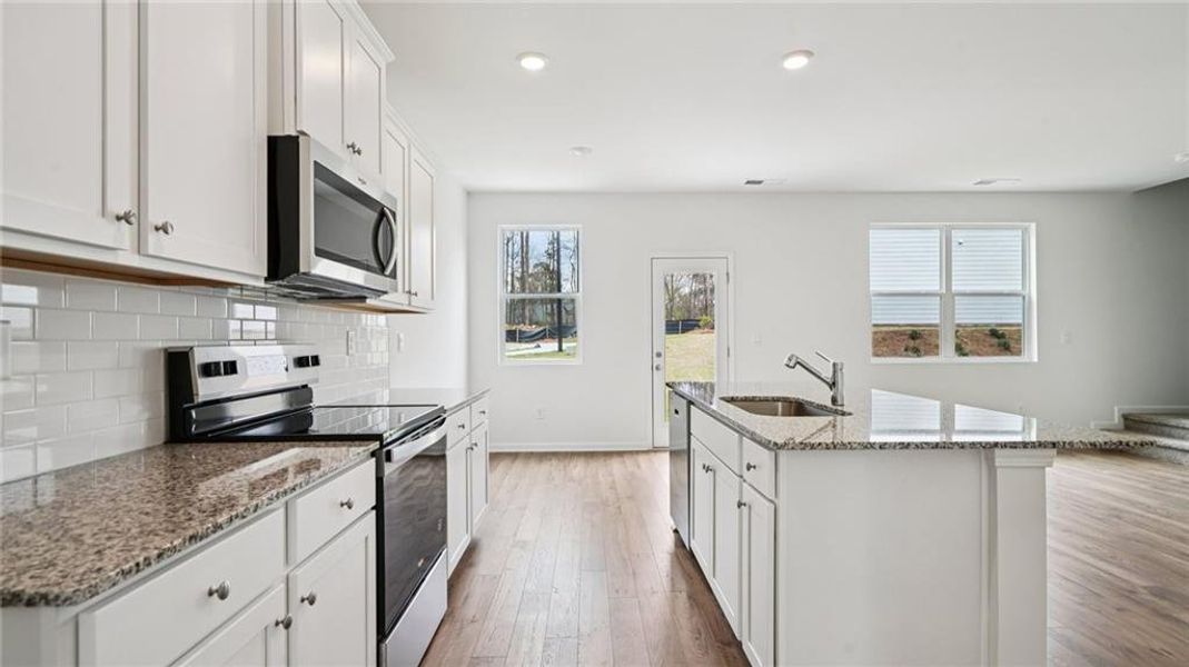 Furnished interior view inside a new home in Sherwood Manor, College Park (Image 5).