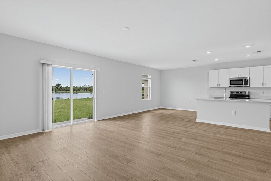 Representative unfurnished interior of a home built from the Kingfisher by Taylor Morrison in Solena, North Fort Myers (Image 7).