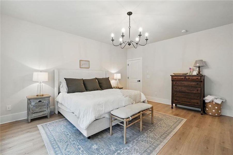 Furnished interior view inside a new home in , Acworth (Image 36).