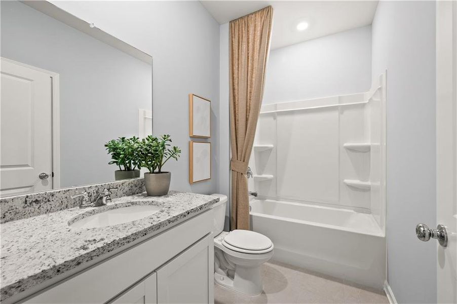 Furnished interior view inside a new home in Avery Ridge, Gainesville (Image 11).