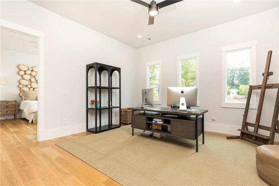Furnished interior view inside a new home in , Marietta (Image 102).