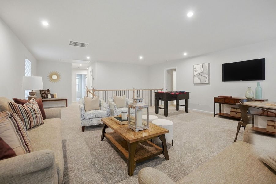 Furnished interior view inside a new home in Roseshire Chase, Huntersville (Image 28).