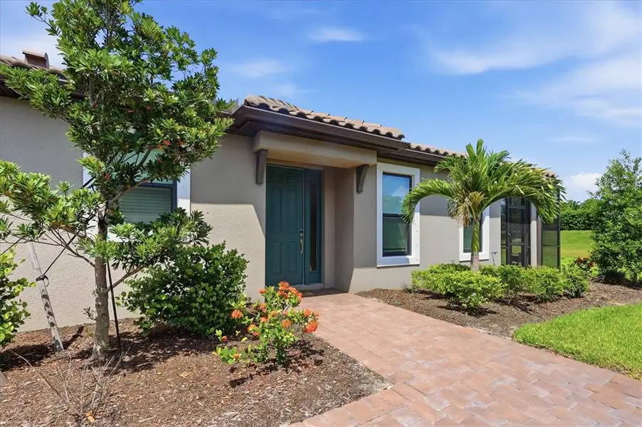 Exterior details and patio area of a home in , Sarasota (Image 3). Exterior details and patio area of a home in , Sarasota (Image 3).