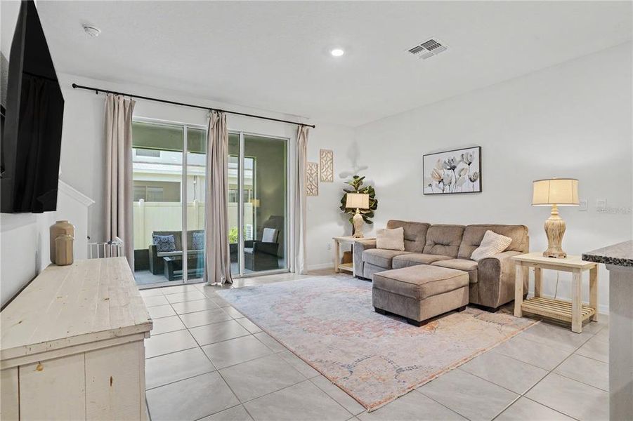 Furnished interior view inside a new home in , Land O' Lakes (Image 17). Furnished interior view inside a new home in , Land O' Lakes (Image 17).