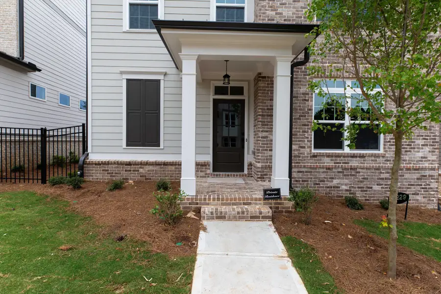 Representative exterior details of a home built from the The Charleston by The Providence Group in Aberdeen, Hoschton (Image 3).