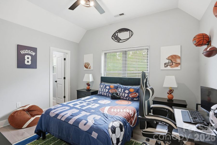 Furnished interior view inside a new home in , Charlotte (Image 15).